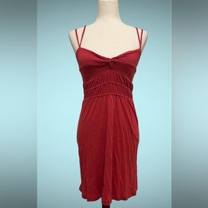 American Eagle Outfitters Twist Front Spaghetti Strap Dress Size Small